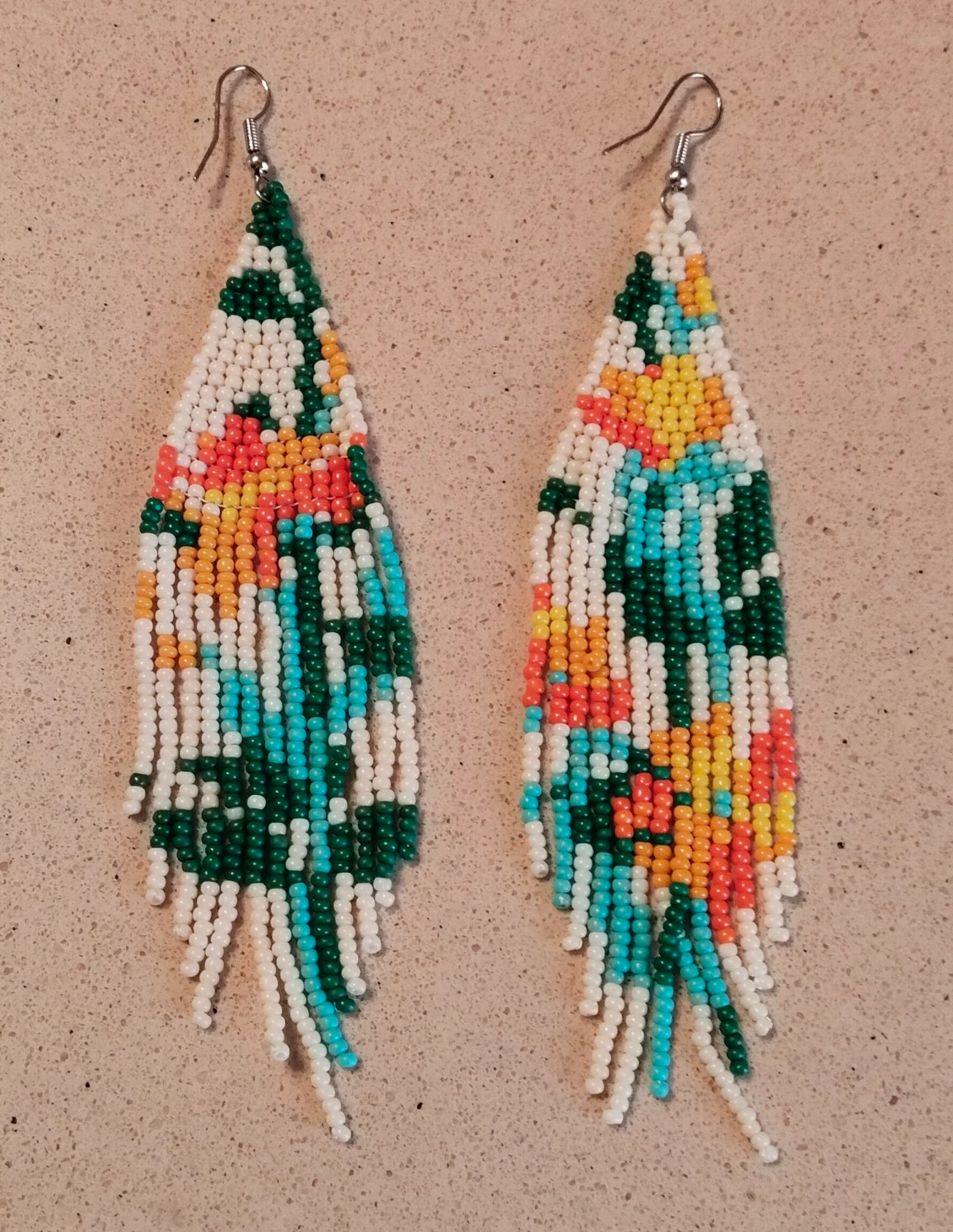 Pendientes de cuentas multicolor 🌈 – photo 2